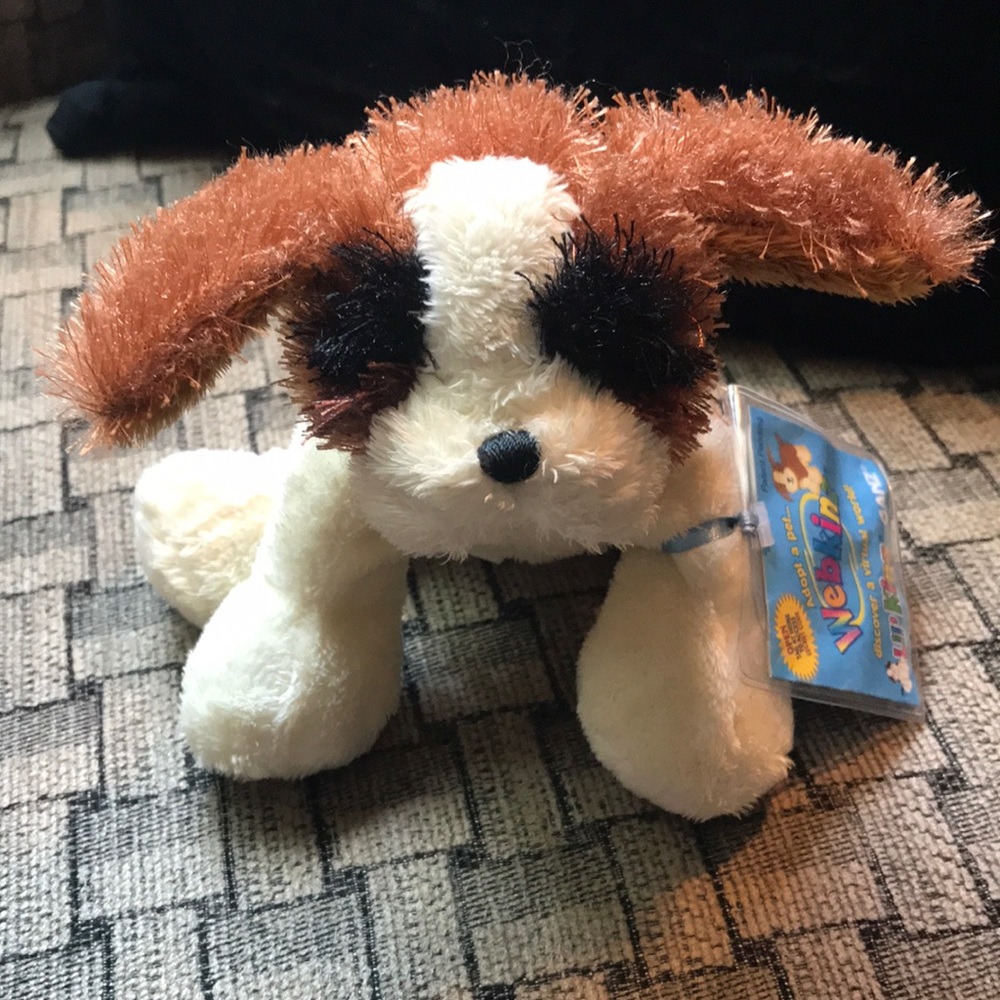 Ganz (Webkins) Lil’Kinz St. Bernard -New with code!